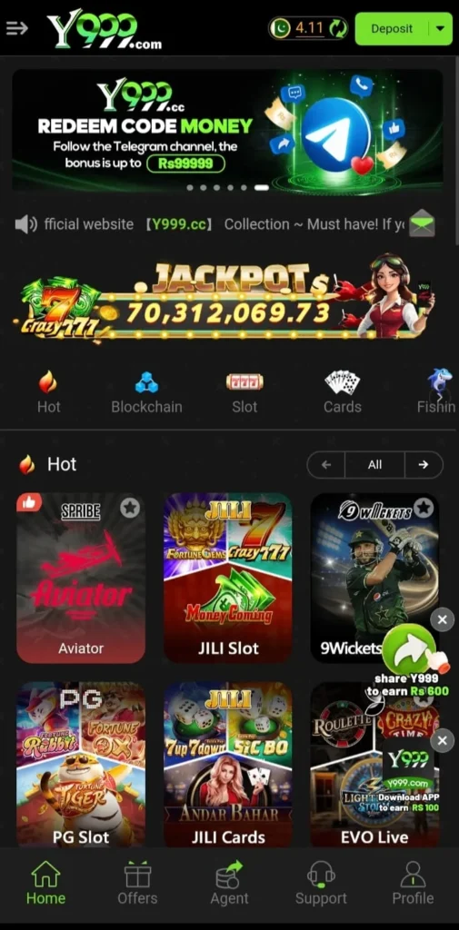 Y999 game